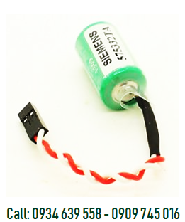 Pin Siemens PLC 6FC5247-0AA06-0AA0 Lithium 3v size 1/2AA chính hãng Made in Germany